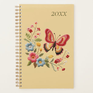 Butterfly Floral  Planner
