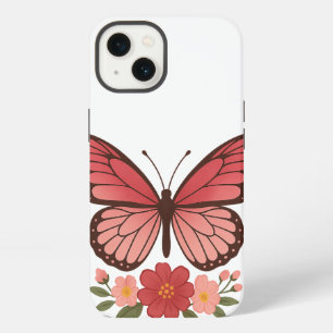 Butterfly & Floral Quote Aesthetic – iPhone 13 Case