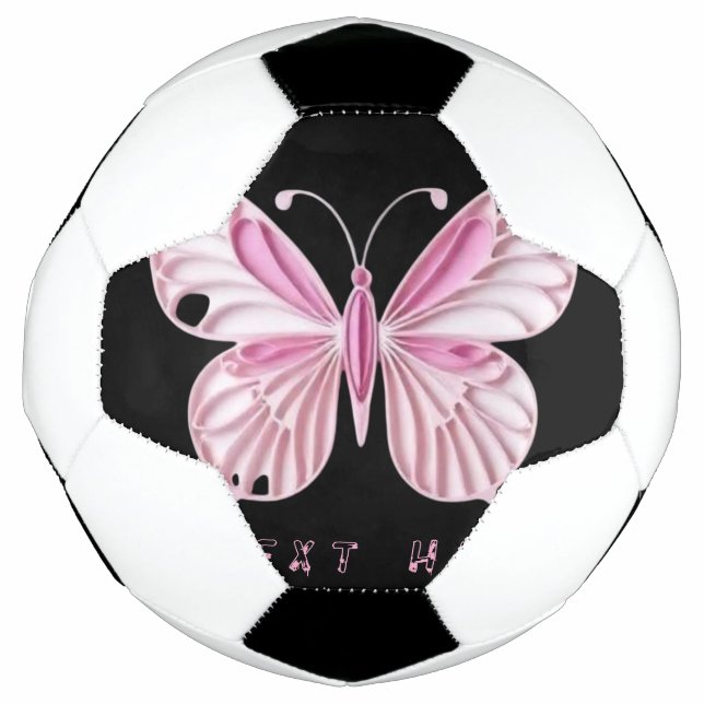 Butterfly football soccer ball (Front)