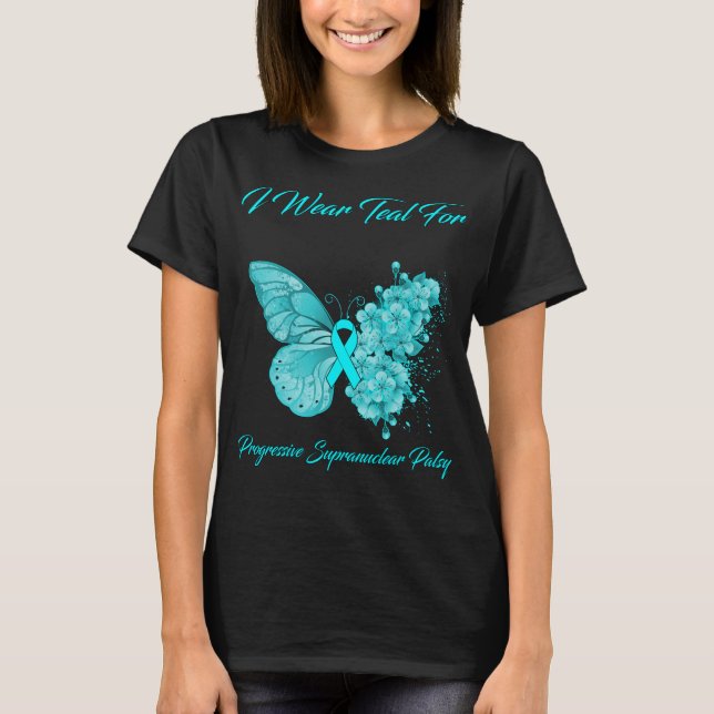 Butterfly Fragile X Syndrome Awareness T-Shirt (Front)