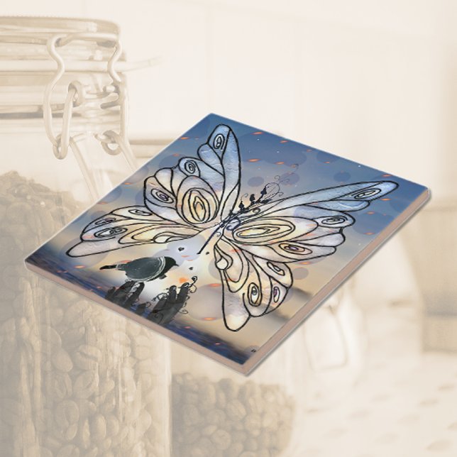 Butterfly Freedom & Bird Tile (Creator Uploaded)