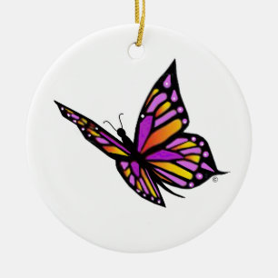 Butterfly from Heaven Ceramic Tree Decoration