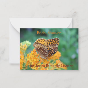 Butterfly Garden Bridal Shower Invitation