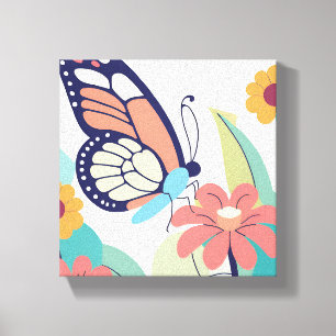 Butterfly Garden Canvas Print