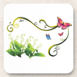 Butterfly Garden Coaster