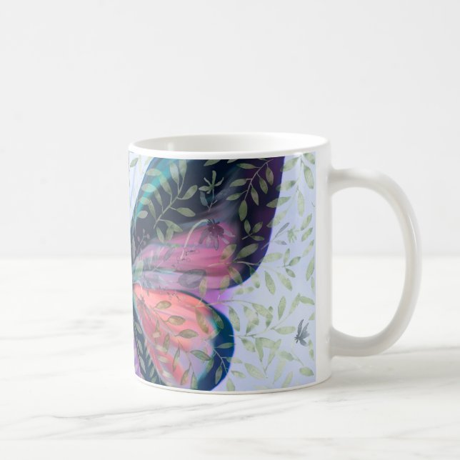 Butterfly Garden Fantasy Mug (Right)