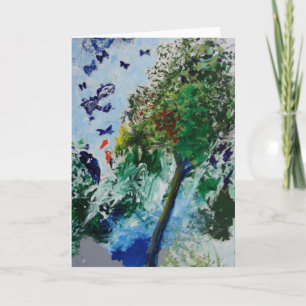 Butterfly Garden Greeting Card