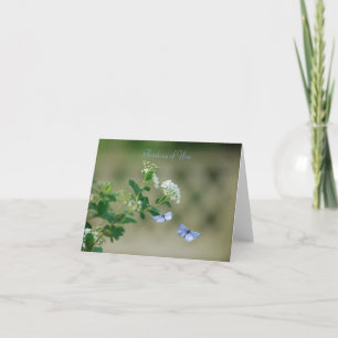 Butterfly Garden Greeting Card