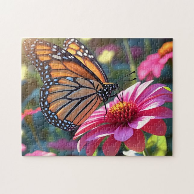 Butterfly Garden Jigsaw Puzzle (Horizontal)