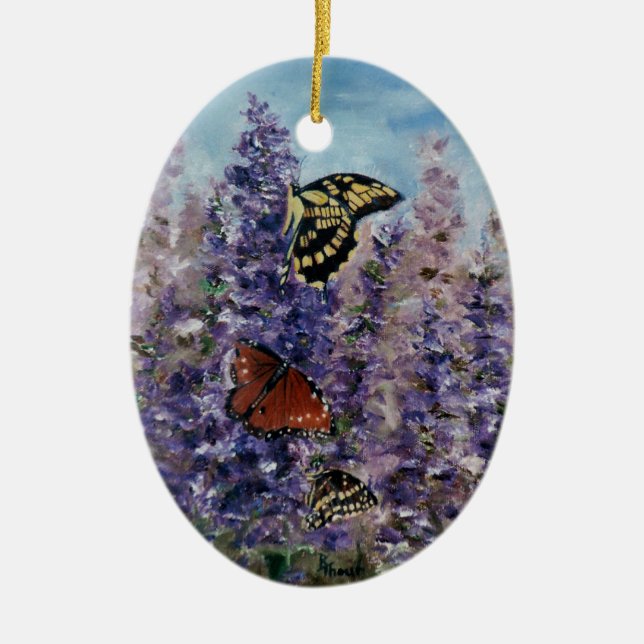 Butterfly Garden Ornament (Front)
