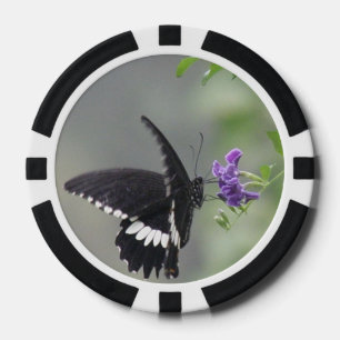 Butterfly Garden Poker Chips