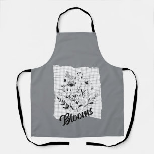 Butterfly Garden Sketches  Apron