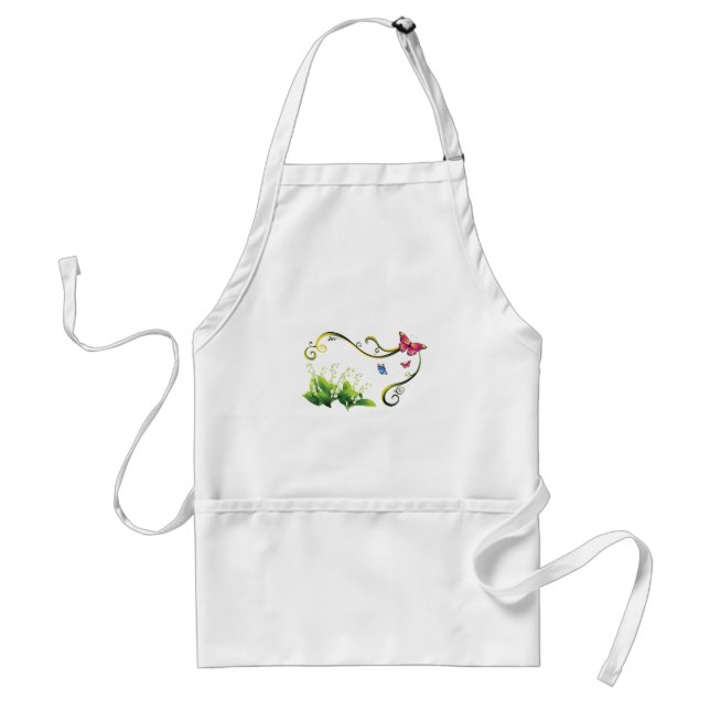 Butterfly Garden Standard Apron (Front)