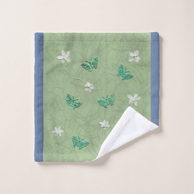 Butterfly Garden  Wash Cloth (Wash Cloth)