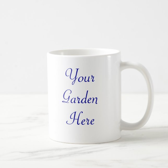 Butterfly Gardener Saying Coffee Mug (Right)