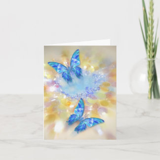 Butterfly Gems Card