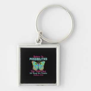 Butterfly Gift   Believe In Possibilities Key Ring