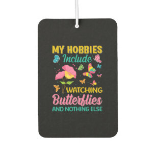 Butterfly Gift   Include Watching Butterflies Car Air Freshener