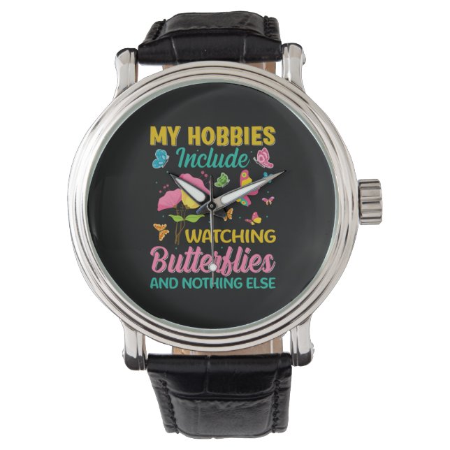 Butterfly Gift | Include Watching Butterflies Watch (Front)