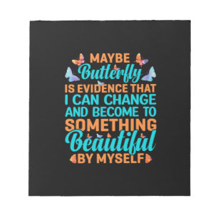 Butterfly Gift   Maybe Butterfly Notepad