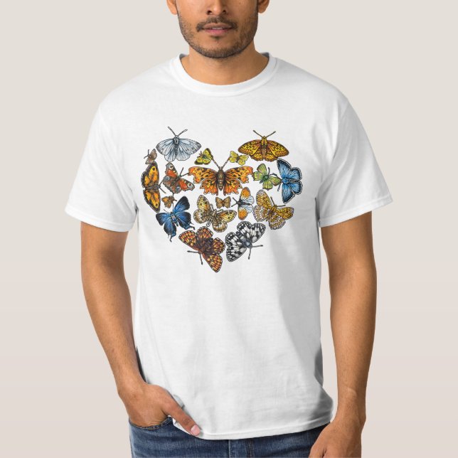 Butterfly Gift Men Women Cool T-Shirt (Front)