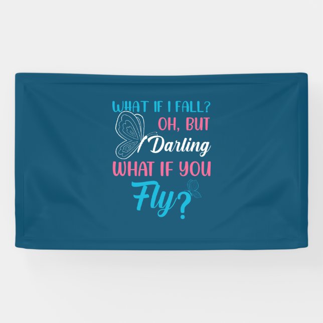 Butterfly Gift | What If You Fly Banner (Horizontal)