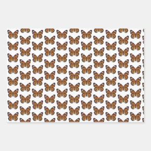 Butterfly gift wrap paper