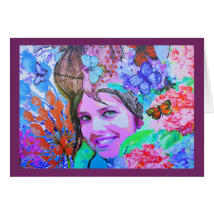 Butterfly girl