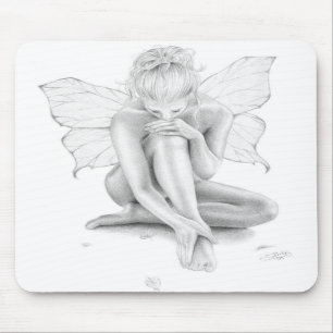 Butterfly Girl Mousepad