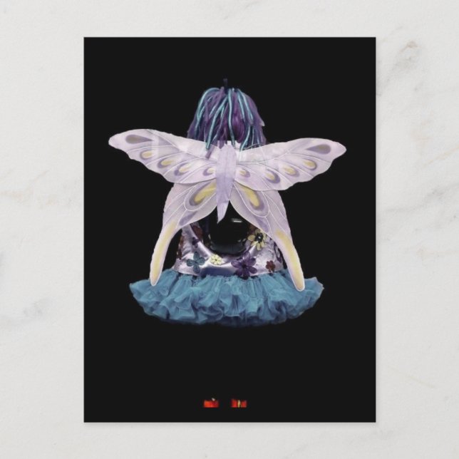Butterfly Girl Postcard (Front)