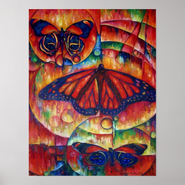 Butterfly Glory - Canvas Print (Front)