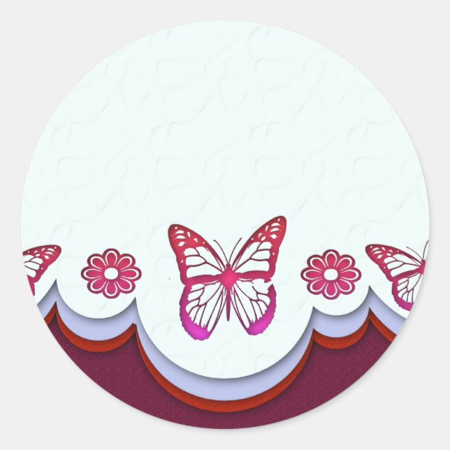 Butterfly Glory Sticker (Front)