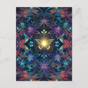 Butterfly Glow  Postcard