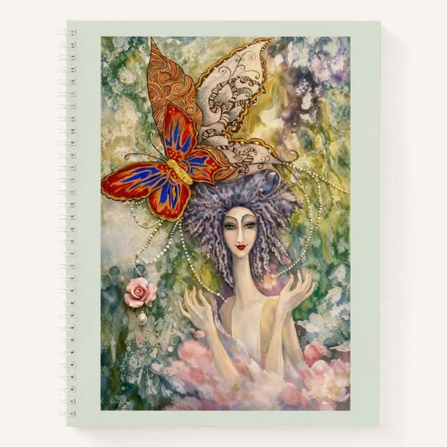 Butterfly Goddess Art Journal – Soulful Spirit (Front)