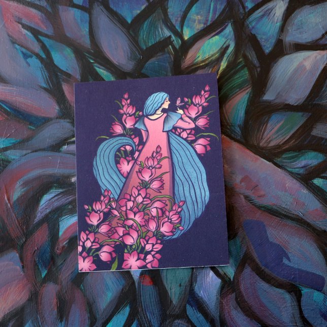 Butterfly Goddess Postcard (Creator Uploaded)