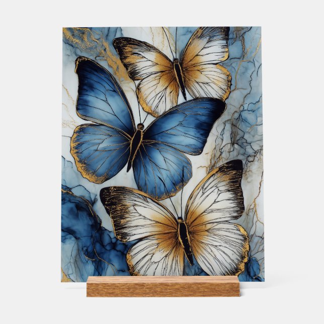 Butterfly grace acrylic sign (Front)