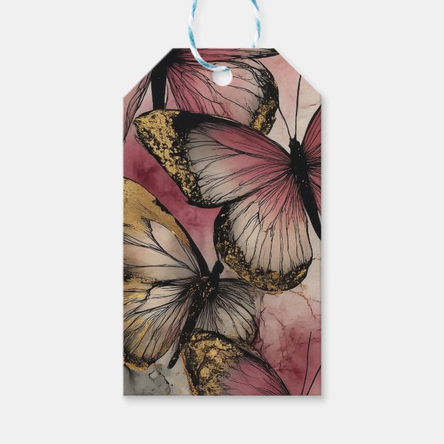 Butterfly grace gift tags (Front)