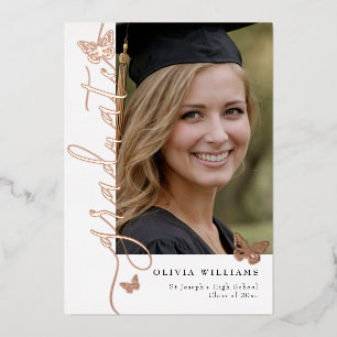 Butterfly Graduate Photo Graduation Party 