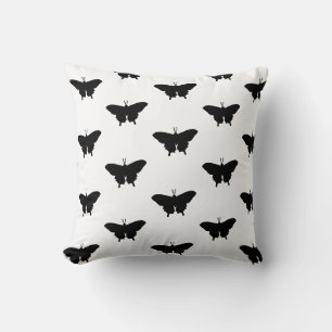 Butterfly Graphic Pattern Throw Pillow