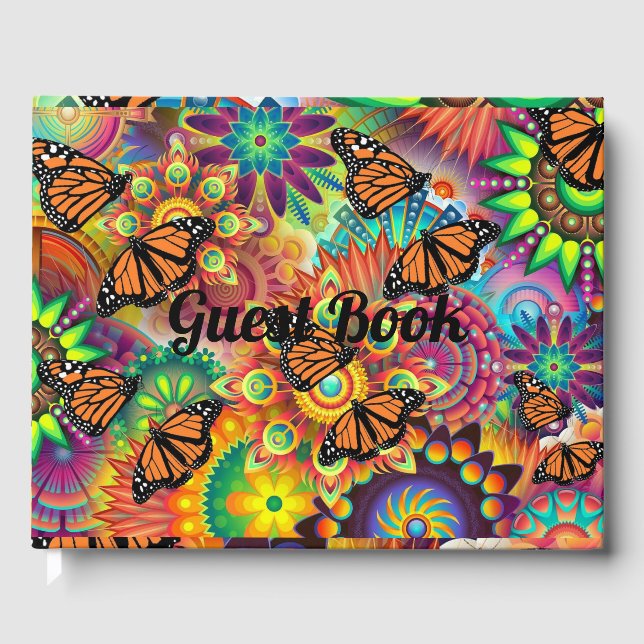 Butterfly Guest Book (Front)