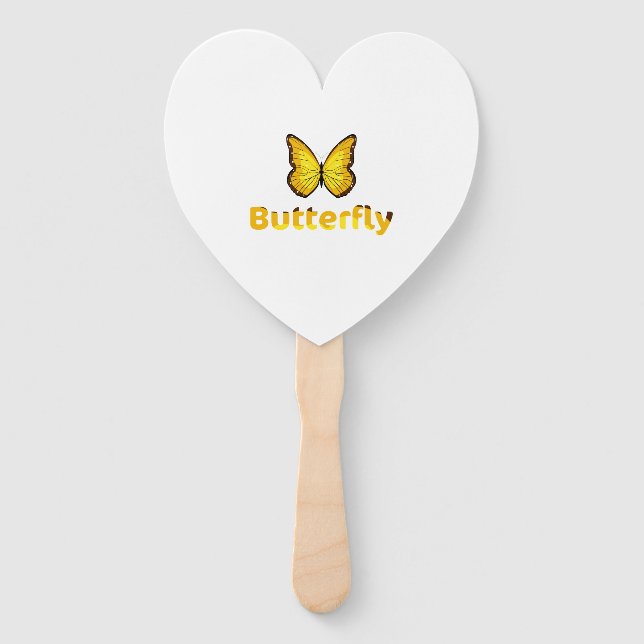Butterfly Hand Fan (Front)