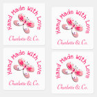 Butterfly Handmade With Love Product Personalised