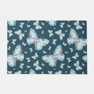 Butterfly Handprint Art Doormat