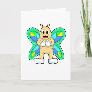 Butterfly happy card