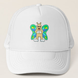 Butterfly happy trucker hat
