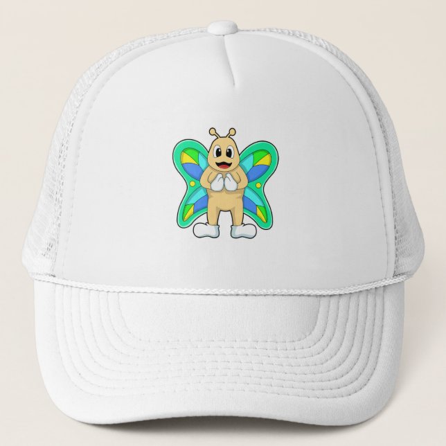 Butterfly happy trucker hat (Front)