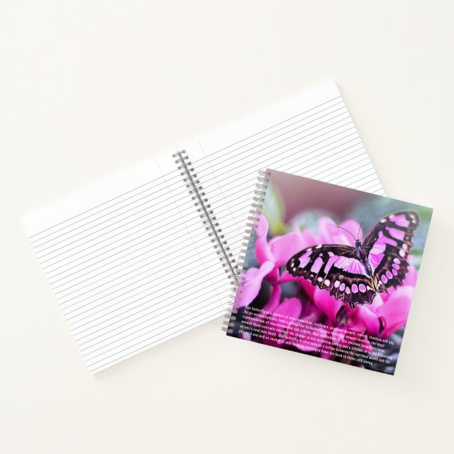 Butterfly Hardcover Notebook (Inside)