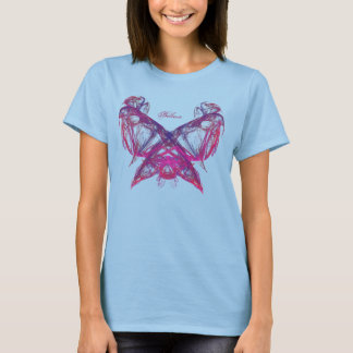 Butterfly Haze-Ladies Burnout T-Shirt