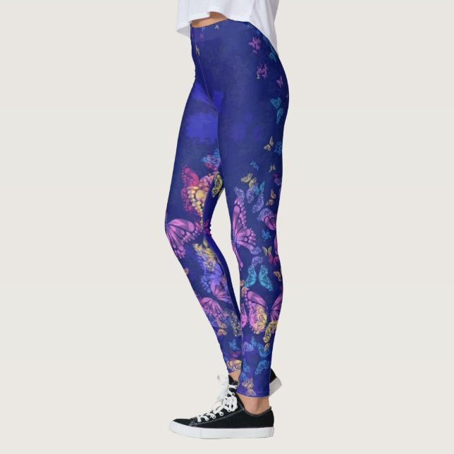 Butterfly Heart - Beautiful Leggings (Left)