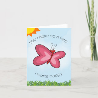 Butterfly Heart Card